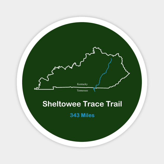 Sheltowee Trace National Recreation Trail Magnet by numpdog